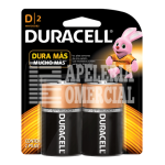 PILAS DURACELL D PAQ. C/2